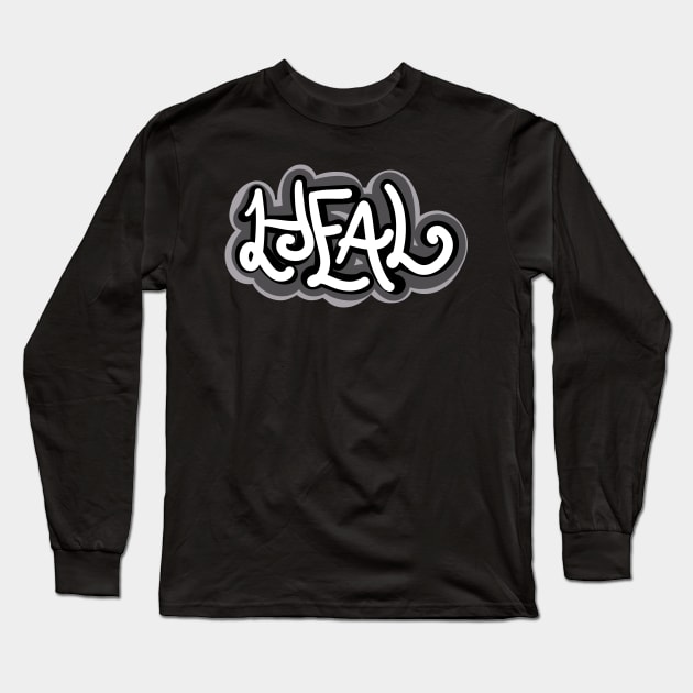 Heal bw Long Sleeve T-Shirt by Sparkleweather